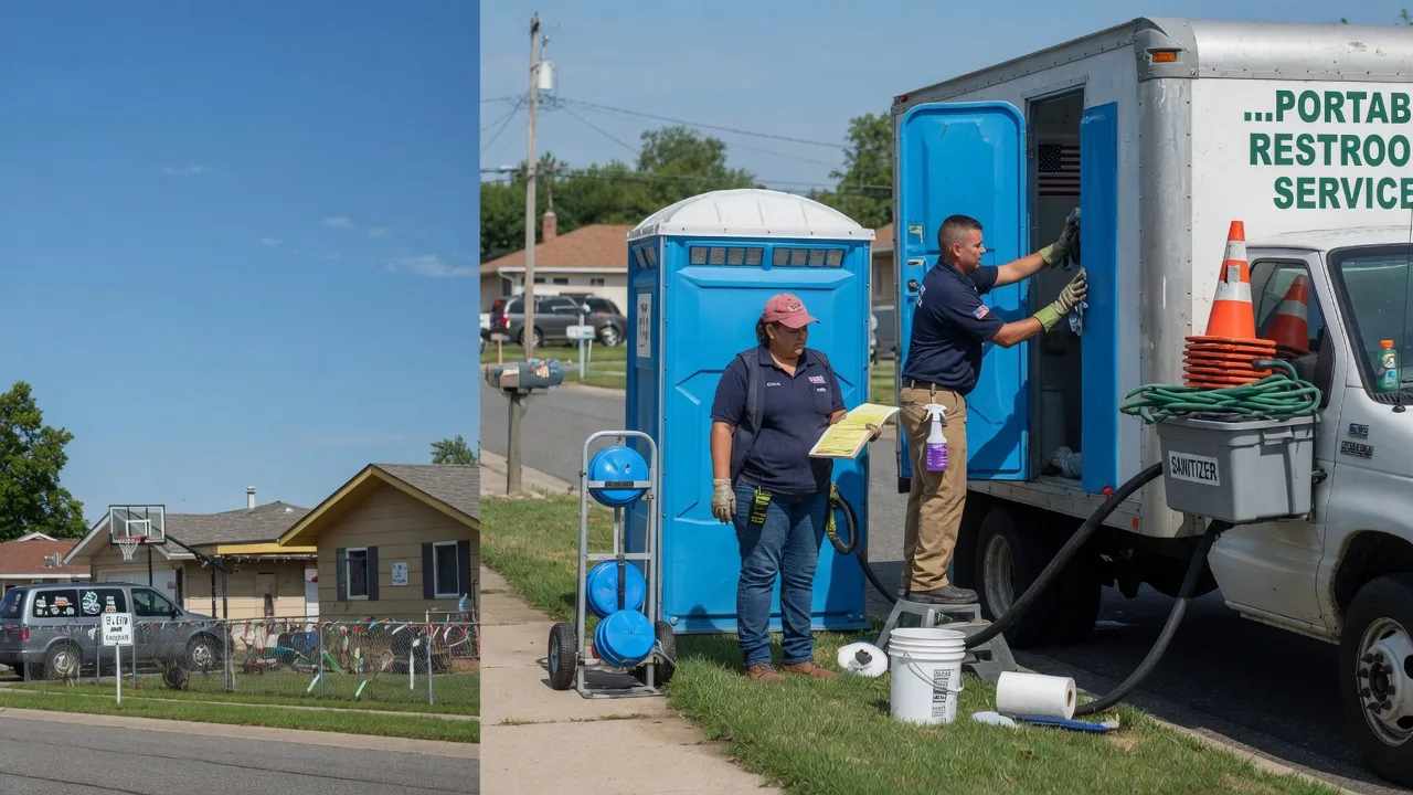 Portable Toilet Rental in Almena, KS near me